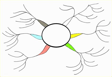 Mind Map Template Worksheet