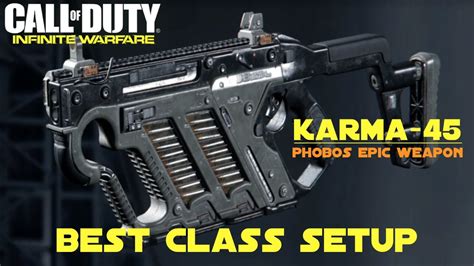 Call of Duty Infinite Warfare Karma-45 Best Class Setup - YouTube