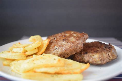 German Frikadellen Recipe with Pan Fried Potatoes - Simplify, Live, Love