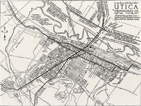 History of the Mohawk Valley: Gateway to the West 1614-1925 — Map of ...