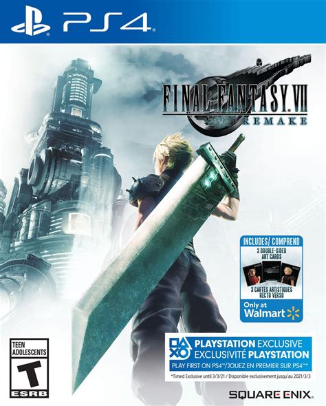 Final Fantasy VII Remake Standard Edition (PS4). | Walmart Canada