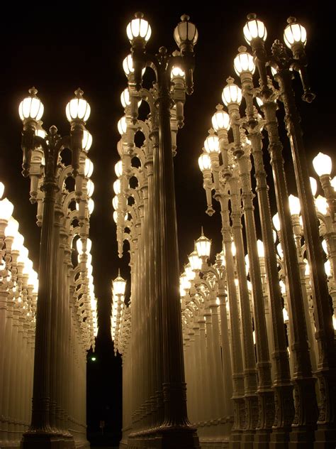 LACMA urban lights lamp post installation | california | Pinterest | Urban, Lights and Spaces