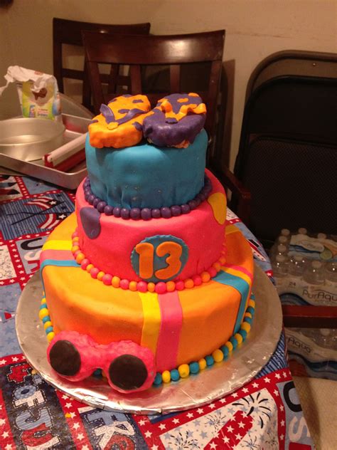 13th Birthday Pool Party | Cake I made | Pinterest | Birthday pool parties, 13th birthday and ...