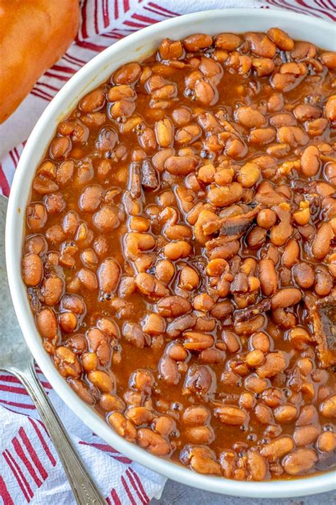 Slow Cooker Boston Baked Beans Recipe • Food, Folks and Fun