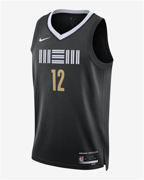 Ja Morant Memphis Grizzlies City Edition 2023/24 Men's Nike Dri-FIT NBA ...