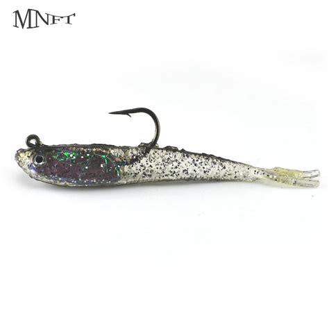 MNFT 5Pcs 7.5cm 6g 3D Eyes Fishing Lures Soft Lead Tackle Savage Gear Lure Hook Size 34*15mm-in ...