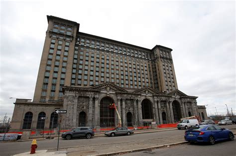 Detroit train station: What construction looks like at Ford's building