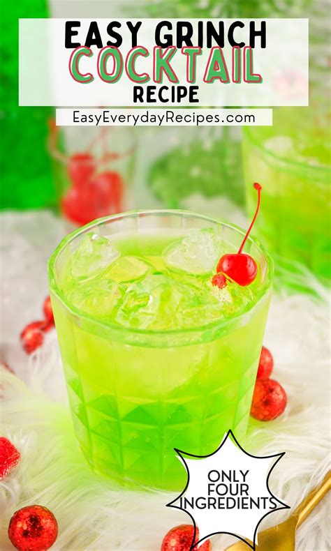 Easy Grinch Cocktail Recipe | Easy Everyday Recipes