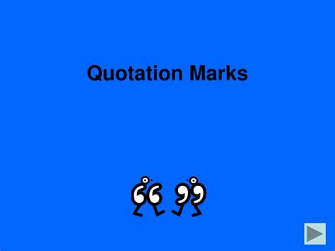 PPT - Quotation Marks PowerPoint Presentation, free download - ID:3916230