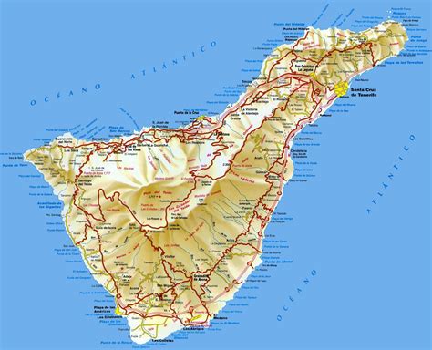 Tenerife Map