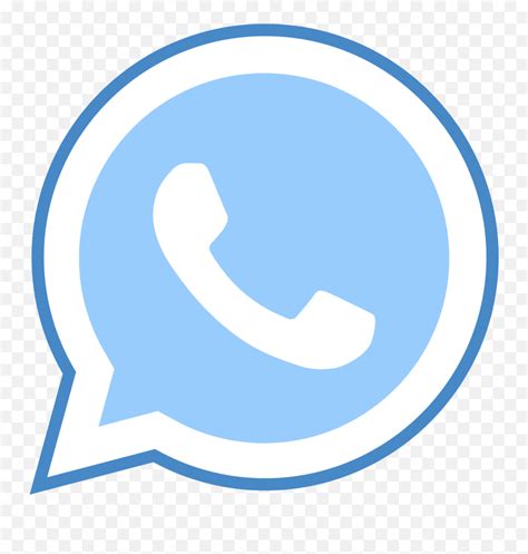 Whatsapp Logo Png Blue Image - Whatsapp Icon Blue Png,Whatapp Logo ...