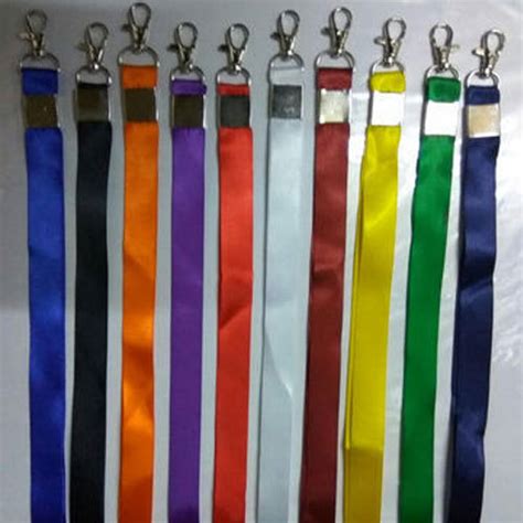 Steel And Polyester Plain ID Card Ribbon at Rs 10 in Vadodara | ID ...