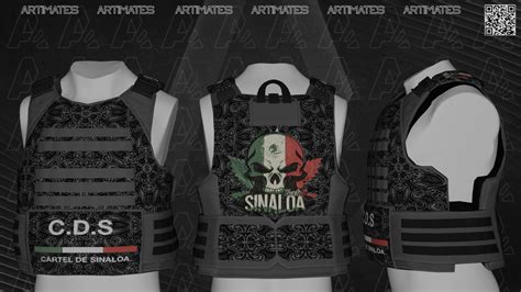 Sinaloa Cartel Basic Vest - FiveM Clothing – Artimates