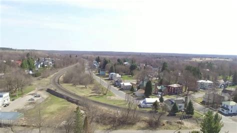 View of Norwood, New York from a drone. - YouTube