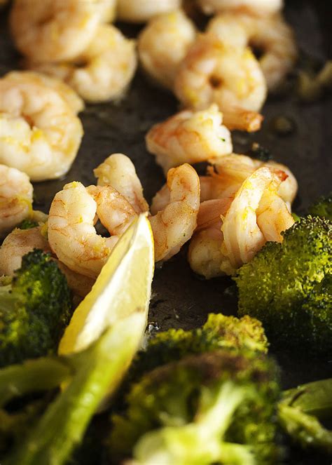 Oven Roasted Shrimp and Broccoli - Just a Little Bit of Bacon