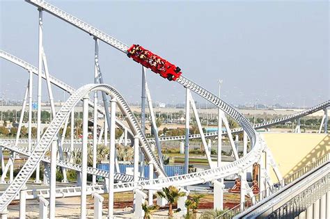 How to ride the most speedy roller coaster in the world in Abu Dhabi