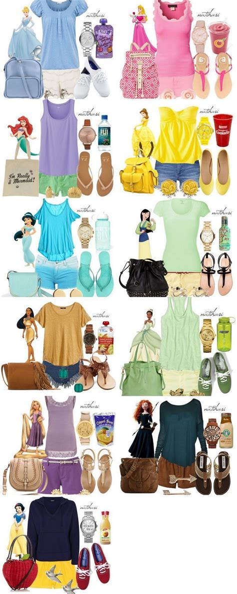 Disney Princess Theme Park Outfit Collection only would actaully where ...