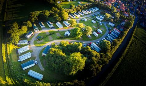 Robin Hood Caravan Park, Slingsby, North Yorkshire, England. Caravan. Camping. Campsite. Travel ...