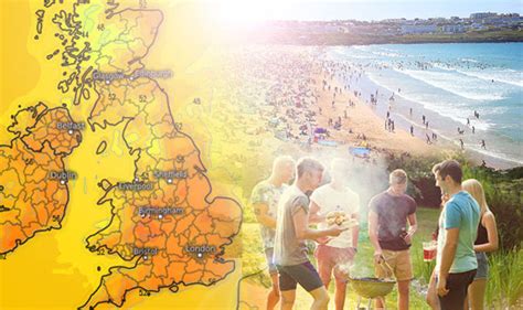 UK HOT WEATHER forecast: Britain set for HEATWAVE for Bank Holiday ...