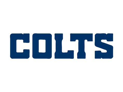 Indianapolis Colts New Wordmark Logo PNG vector in SVG, PDF, AI, CDR format