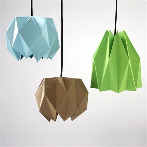 DIY Origami Lampshade | Design & Paper