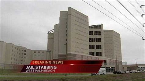 Palm Beach County Jail inmate stabbed during fight