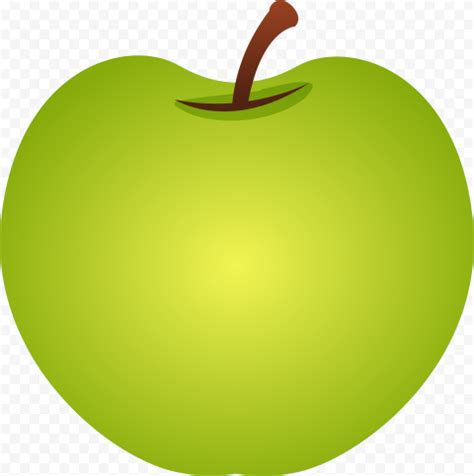 HD Green Apple Cartoon Clipart PNG | Citypng