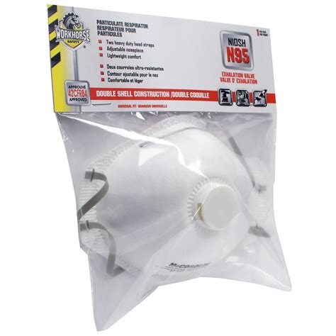 N95 Respirator With Exhale Valve | Protective Gear