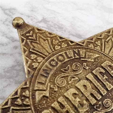 Lincoln County Sheriff Badge - Irongate Armory