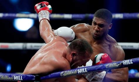 Anthony Joshua called out by Tyson Fury after brutal Kubrat Pulev ...