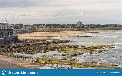 A View of Whitley Bay Beach on the North East England Coast, UK Editorial Photography - Image of ...