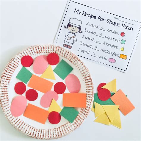 Shape Pizza Printable - Printable Word Searches