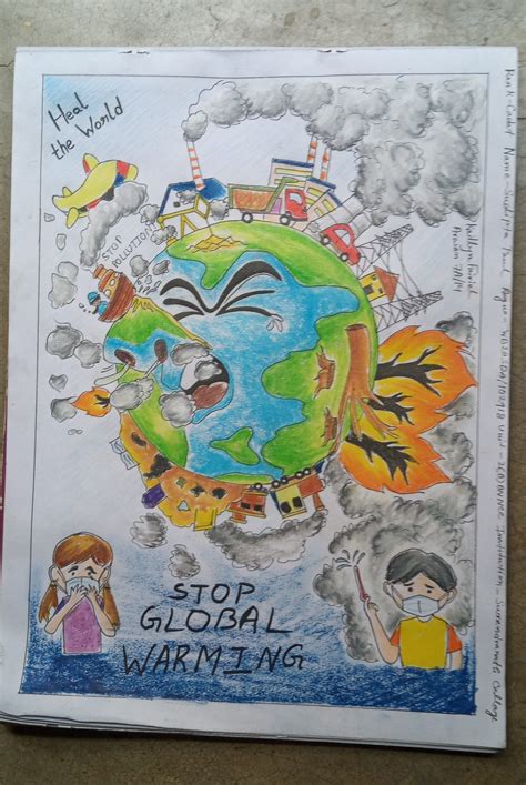 drawing on world environment day – India NCC