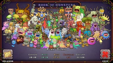 My Singing Monsters (MSM) Plant Island Breeding Chart Guide - Games Finder