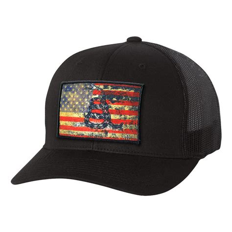 USA Vintage - Gadsden Flag Patch Hat – Frontline Military Apparel