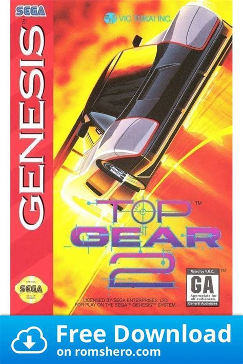 Download Top Gear 2 - Sega Genesis (Sega Mega Drive) ROM | Игры, Гонки, Тактика