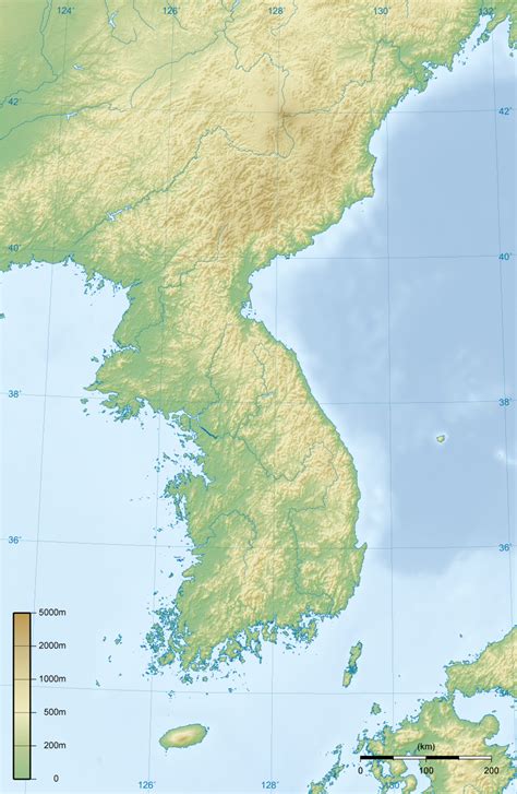 File:Korean Peninsula topographic map.png - Wikipedia