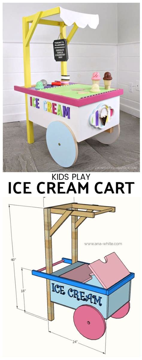 Pin on Ice cream cart