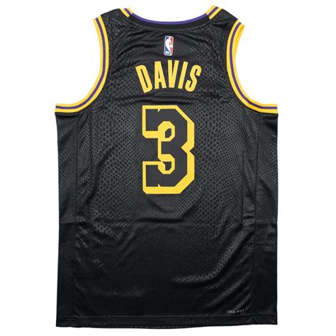 nike men nba swingman jersey anthony davis lakers black davis anthony