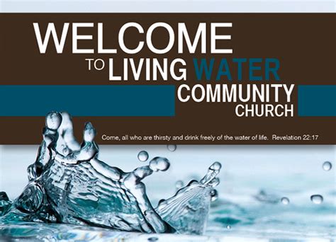 Living Water Community Church on Behance