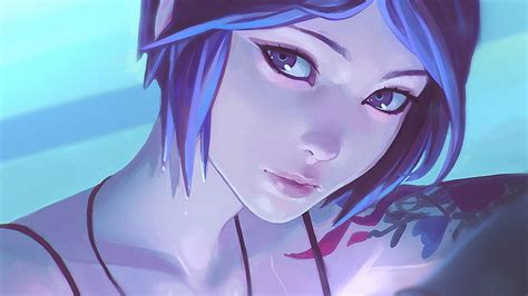 HD wallpaper: Blue Hair, Chloe Price, Fan Art, Ilya Kuvshinov, Life Is Strange | Wallpaper Flare