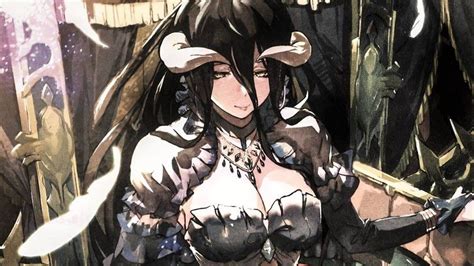 Albedo, Overlord, Anime, 1920x1080, HD, wallpaper | Albedo, Anime