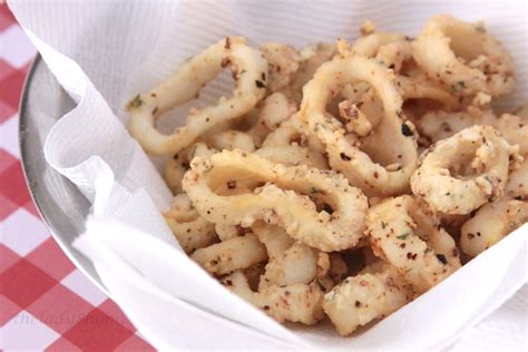 Peppery Fried Calamari Rings – The Lady 8 Home