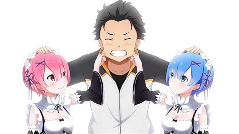 1366x768px, 720P Free download | Cute Re Zero, subaru x rem anime HD wallpaper | Pxfuel