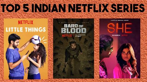 TOP 5 INDIAN NETFLIX SERIES - YouTube