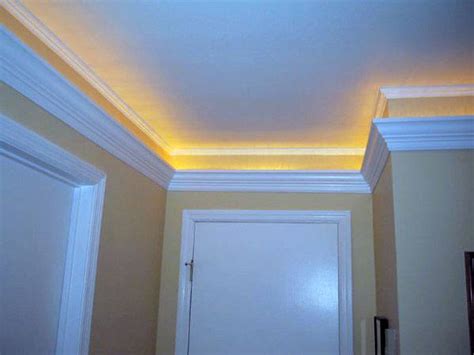 Top 40 Best Crown Molding Lighting Ideas - Modern Interior Designs