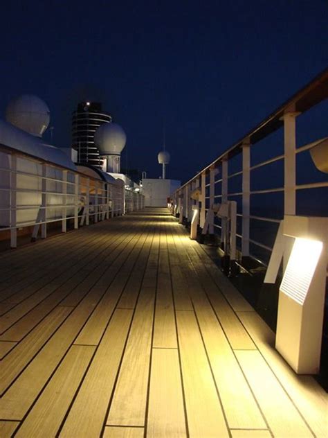 Cruise Ship Deck At Night - Cruise Gallery