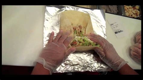 How To Wrap A Burrito In Foil - Burrito Walls