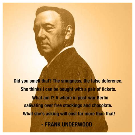 Frank Underwood, House of Cards Tv Show Quotes, Movie Quotes, Frank ...