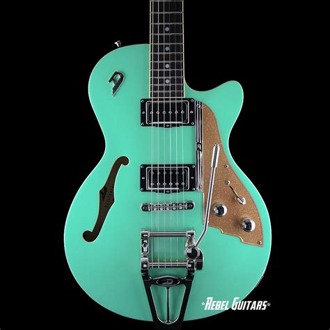 Preowned Duesenberg Starplayer TV in Surf Green | Rebel Guitars